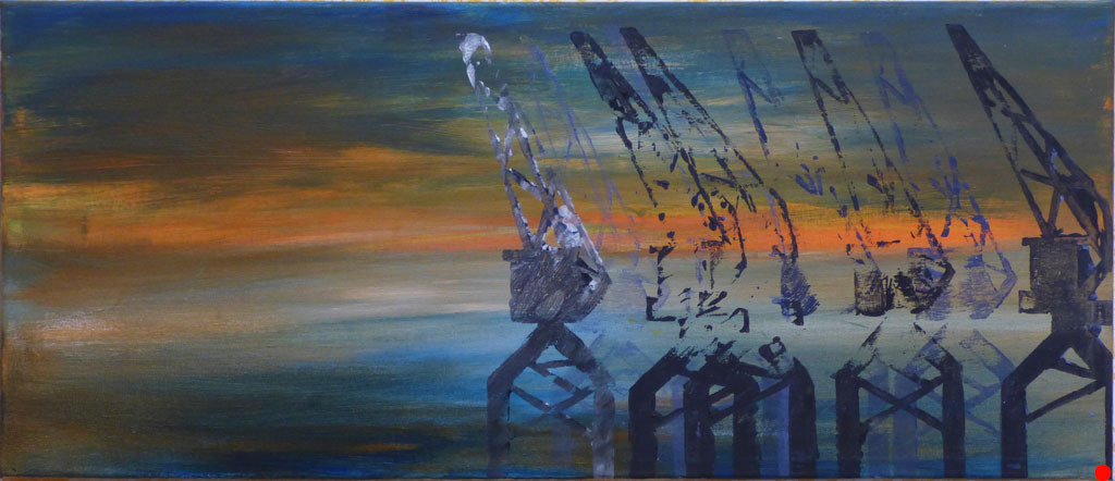 Kranballet - Ballet of cranes (sold|verkauft)