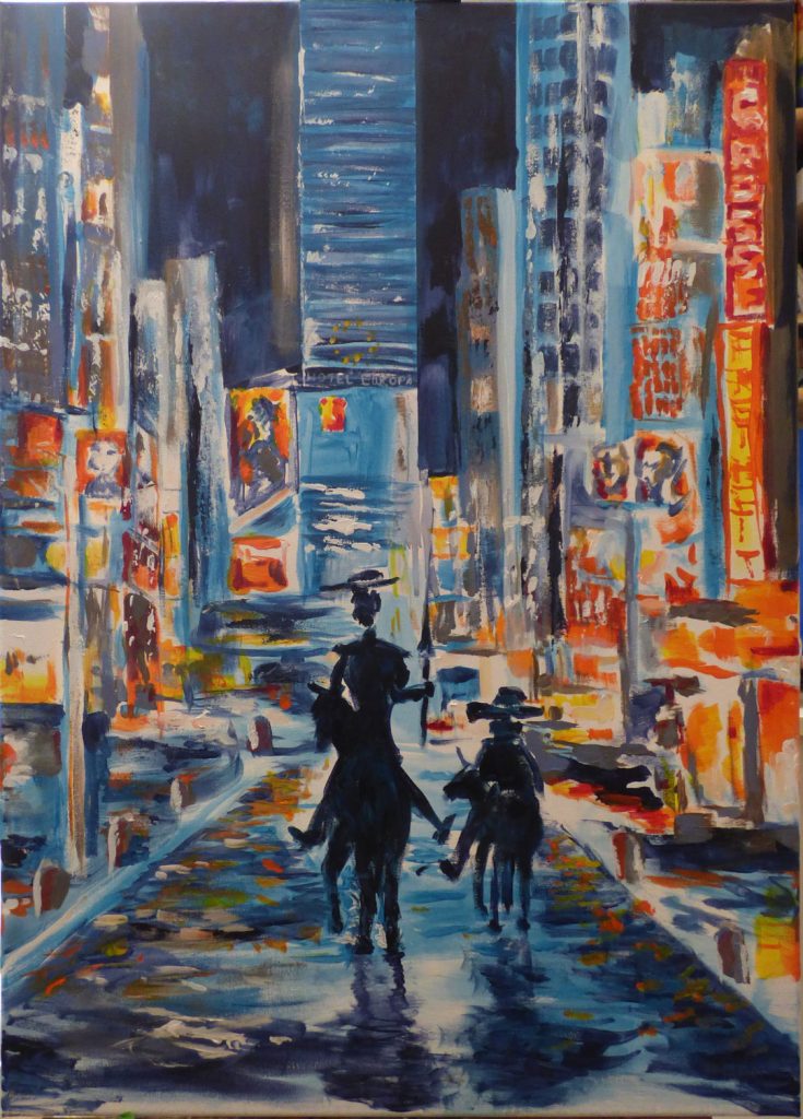 Große Freiheit Acryl on canvas 70x100cm [verkauft | sold]