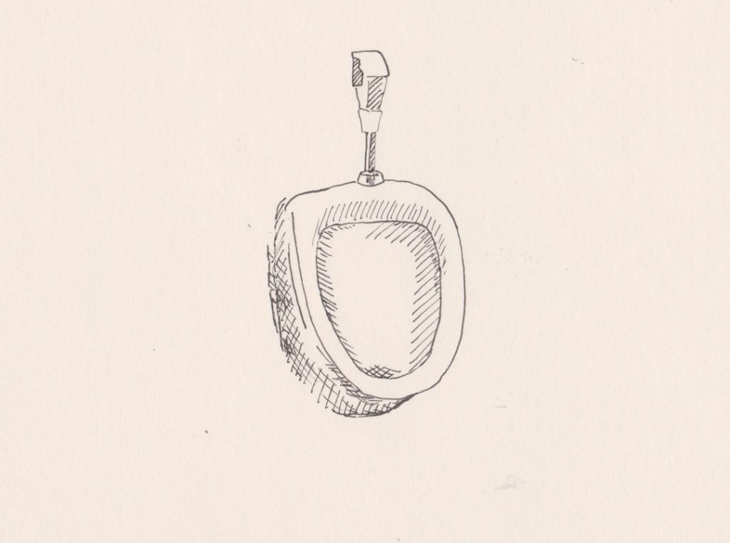 Ich bin keine Pfeife - I'm not a pipe Drawing on Paper (tribute to Duchamp)