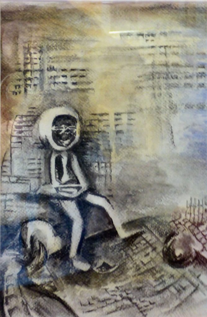 Centennial Child - Watercolor on paper 20x30cm