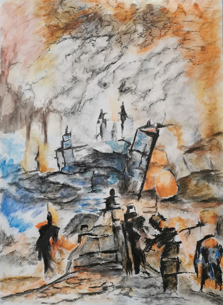 To Hell with barriers - Zum Teufel mit den Barrieren (als Titelbild für einen Film verwendet)