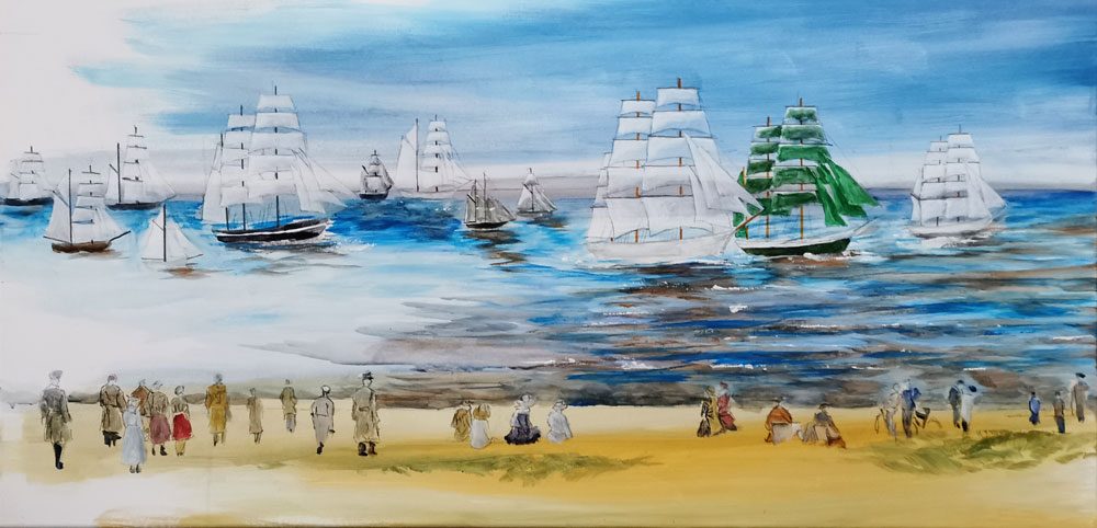 Great Sailship Parade at the Weser Bremerhaven